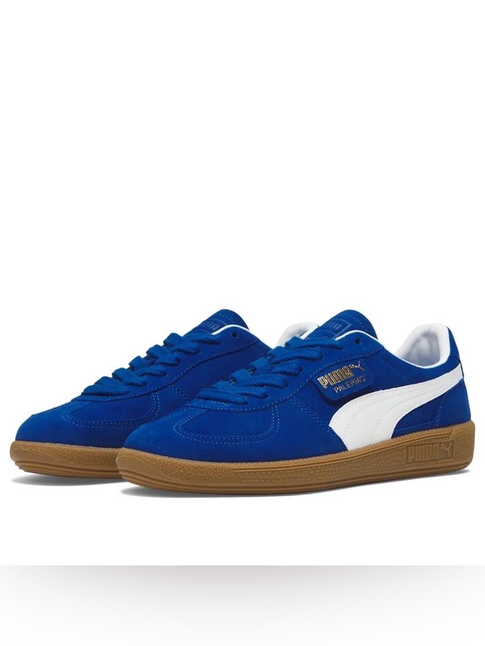 PUMA PALERMO VINTAGE SNEAKERS - COBALT GLAZE SIZE WOMEN 9.5 (NEW WITH TAGS) B2